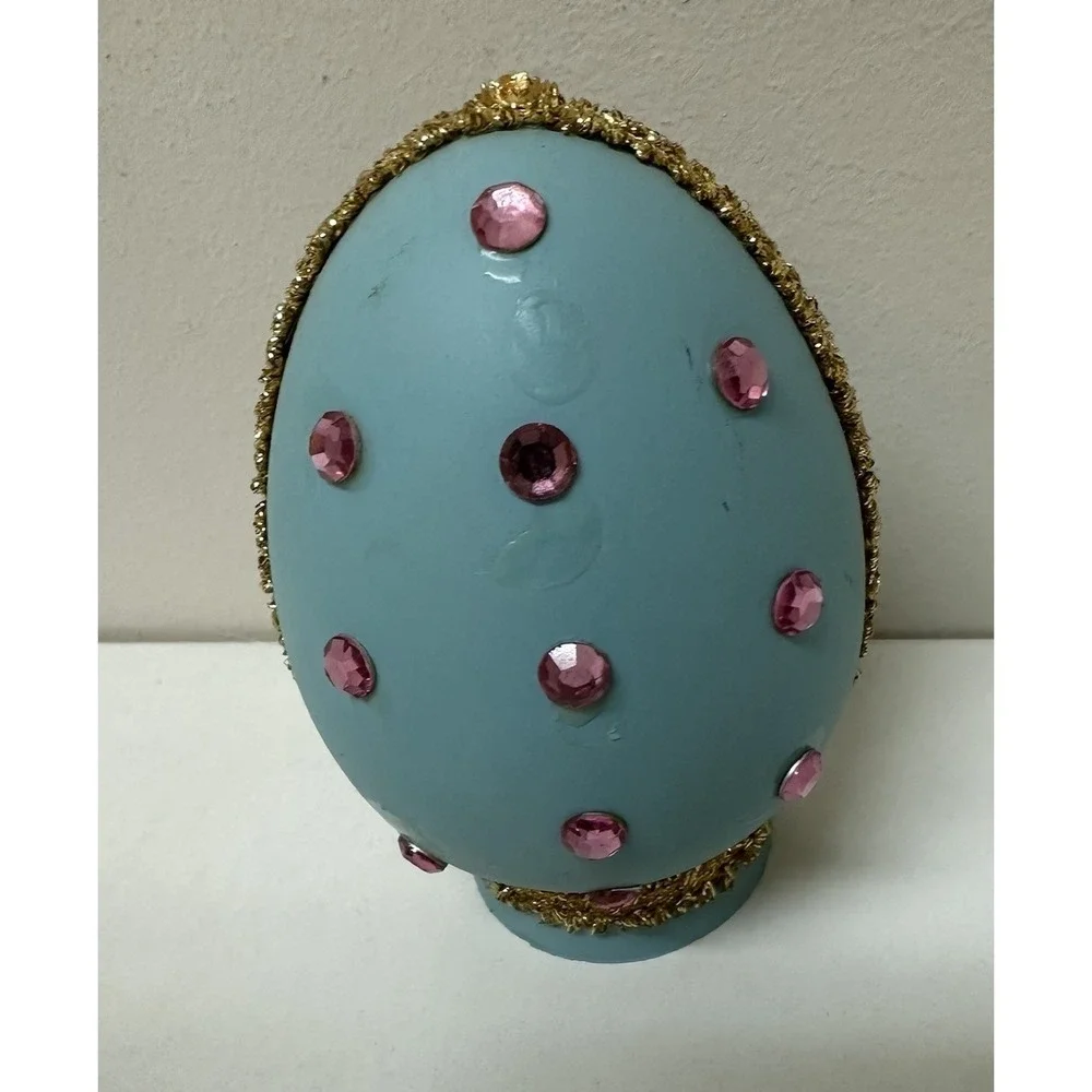 Vintage Retro Diorama EGG Handmade Cute Kitschy Angel Christmas Decoration